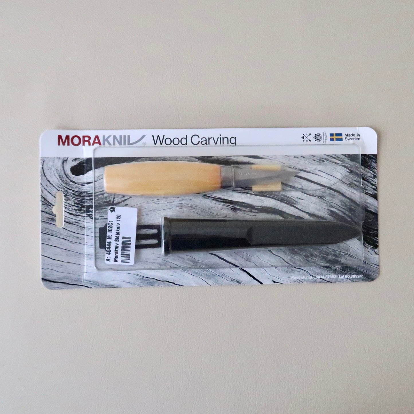 MORAKNIV WOOD CARVING 120 CARBON カービングナイフ