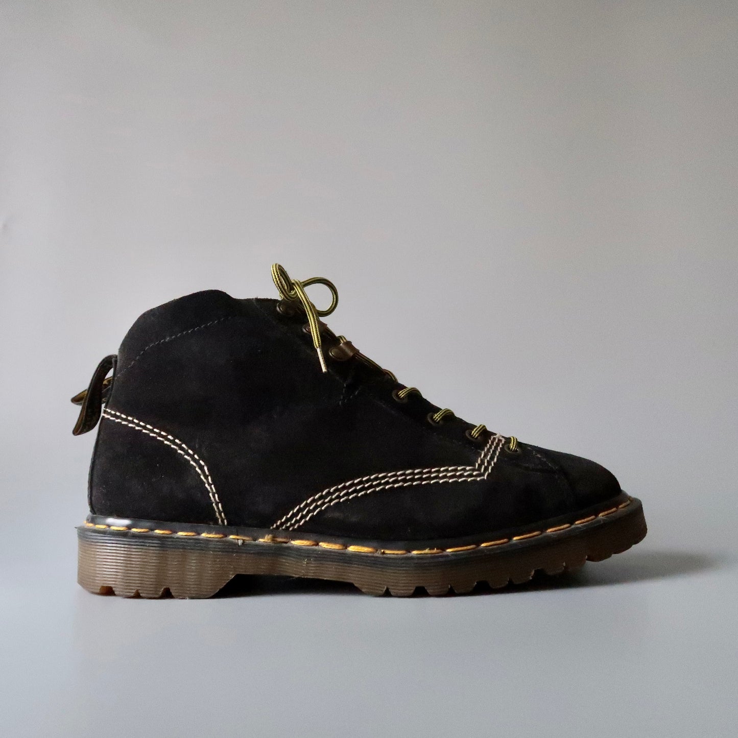 Dr.Martens アウトドアブーツ,  ブラックスウェード, UK10