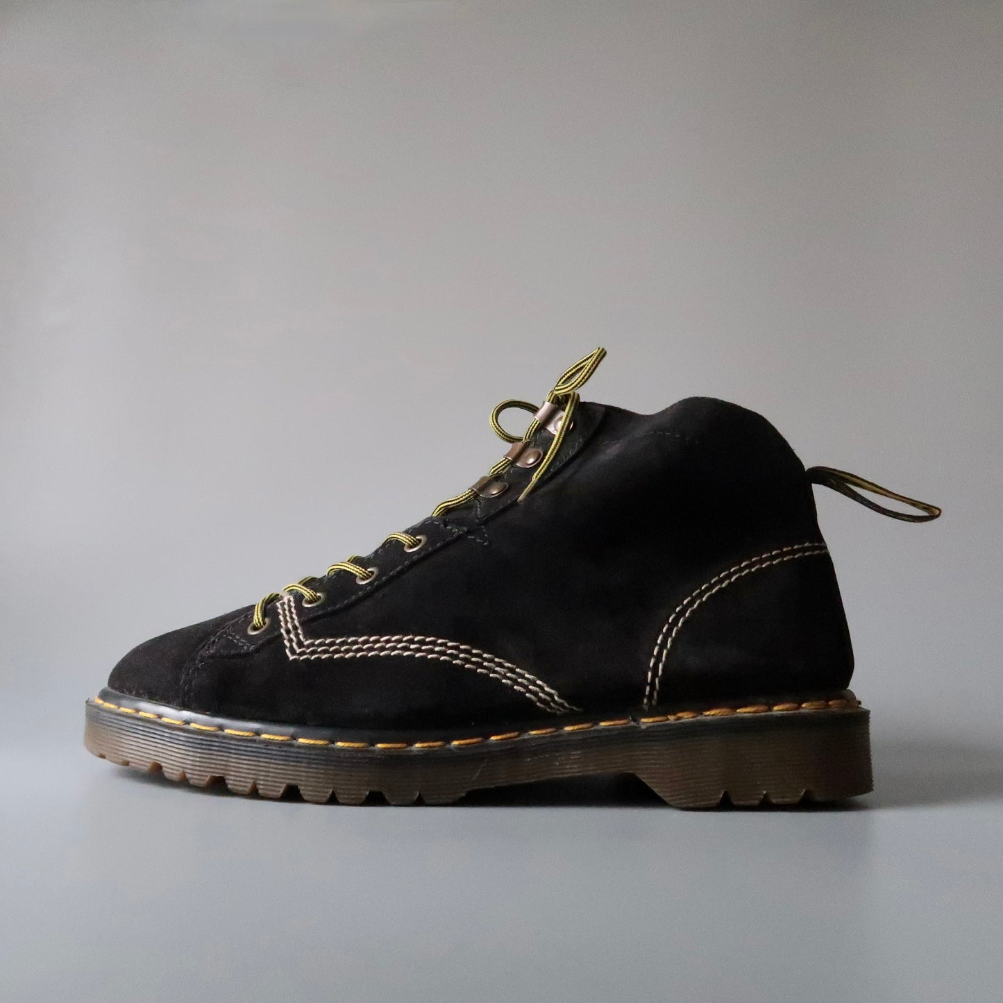 Dr.Martens アウトドアブーツ,  ブラックスウェード, UK10