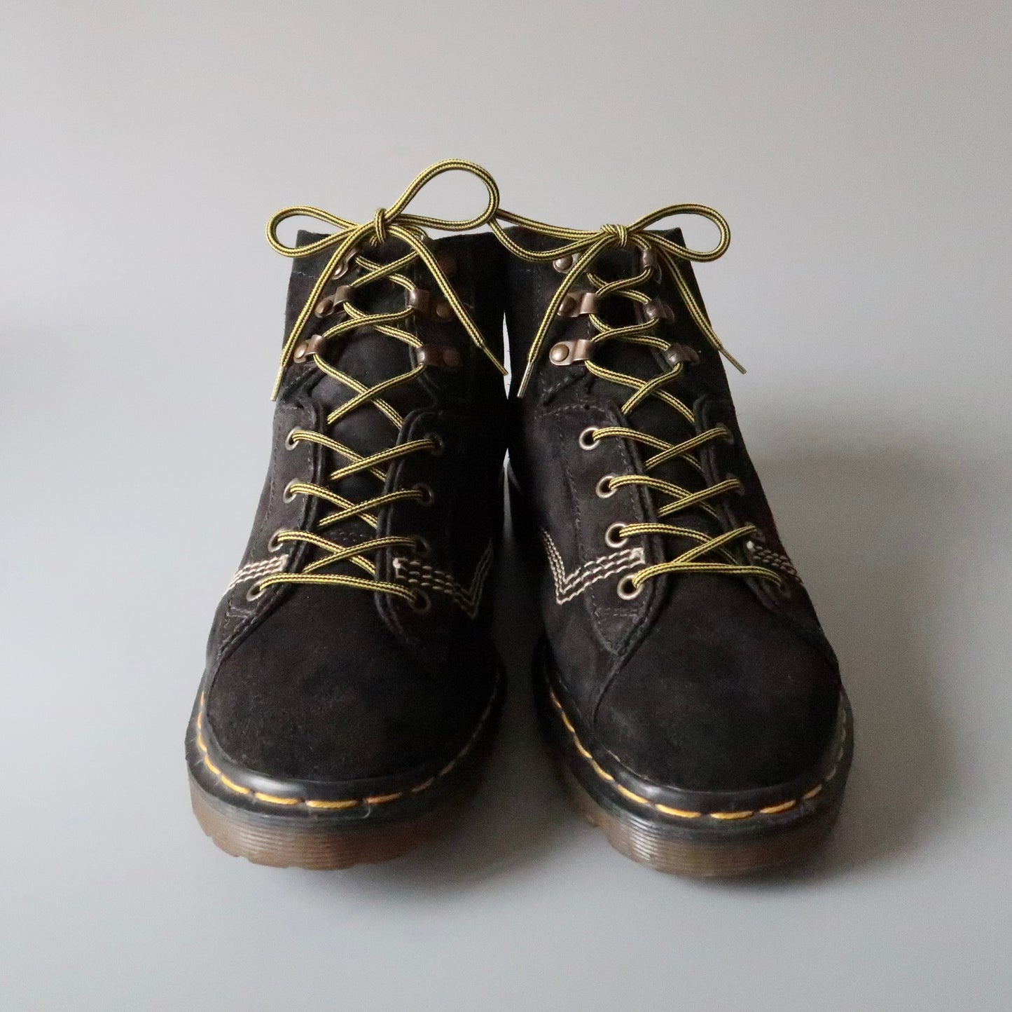 Dr.Martens アウトドアブーツ,  ブラックスウェード, UK10